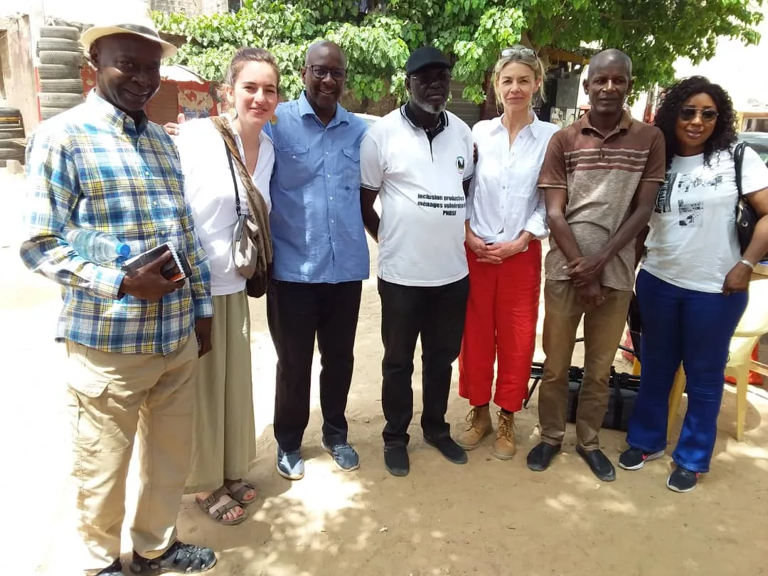 Rencontre entre des représentants de l’ONG et des partenaires